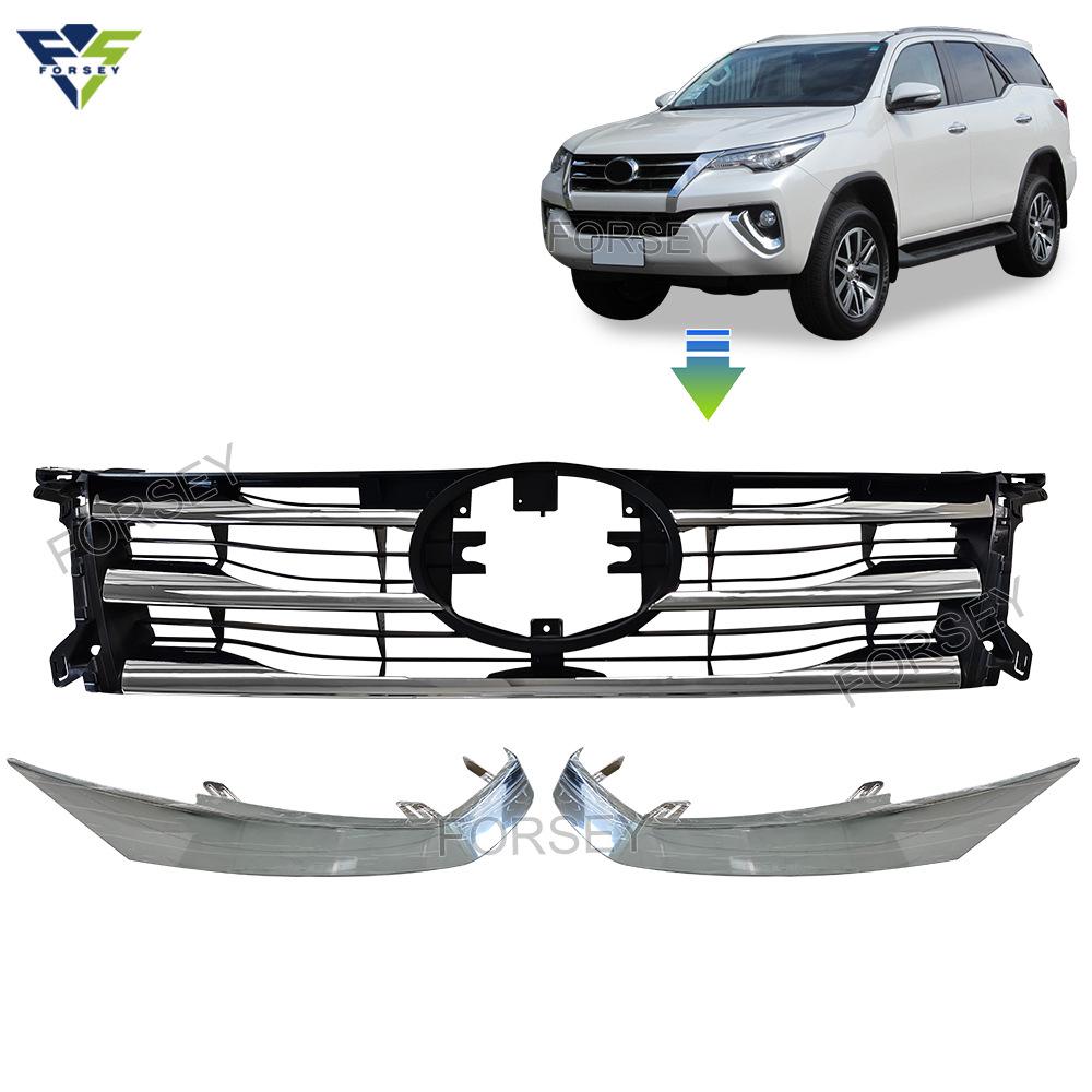 Fortuner Electroplated Grille (2015-2020) 110x24x40
Fortuner Electroplated Grille (2015-2020) 110x24x40