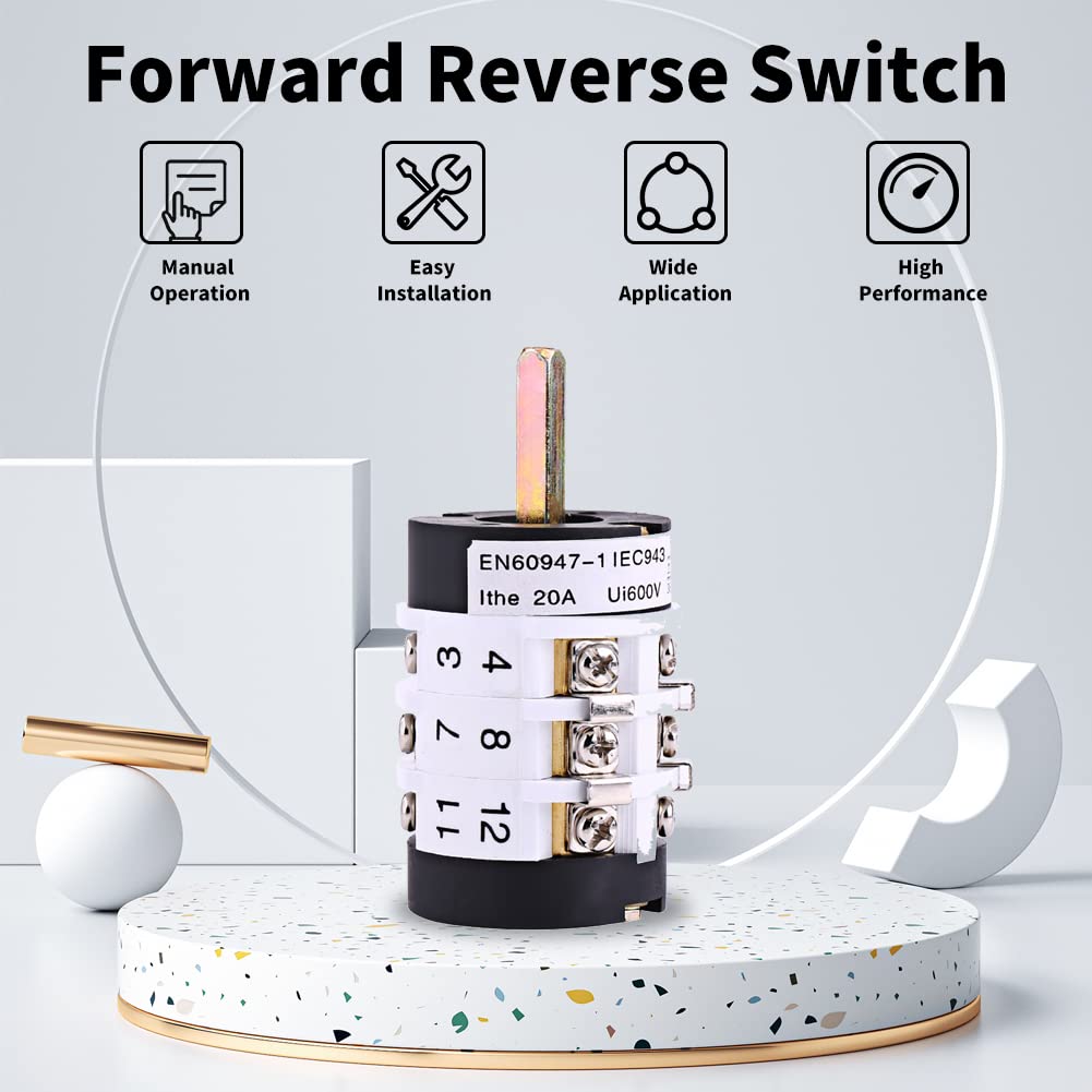 Tire Changer Switch, Keenso 110V 20A Car Tire Changer Metal Machine Motor Forward Reverse Switch Turn Table Pedal Tool 220V 380V
Tire Changer Switch, Keenso 110V 20A Car Tire Changer Metal Machine Motor Forward Reverse Switch Turn Table Pedal Tool 220V 380V