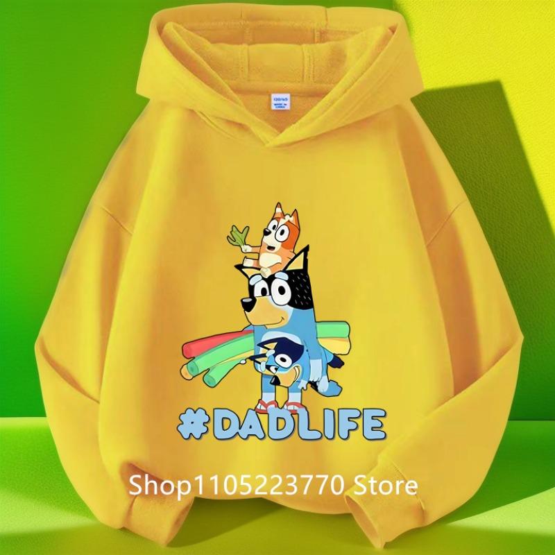 Дитяча толстовка з капюшоном Bluey Осінь Зима Тепла М яка Кофта Зручний Одяг для Ігор для Хлопчиків Дівчаток 120
Дитяча толстовка з капюшоном Bluey Осінь Зима Тепла М яка Кофта Зручний Одяг для Ігор для Хлопчиків Дівчаток 120