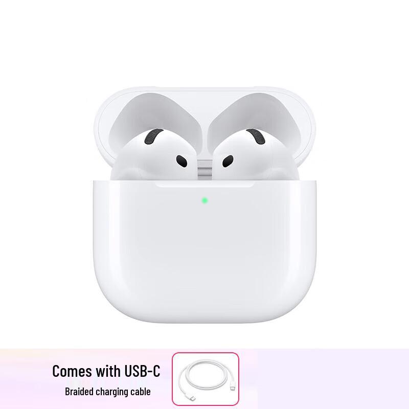 Apple AirPods 4 with USB-C Charging Case & Cable Set
Apple AirPods 4 with USB-C Charging Case & Cable Set