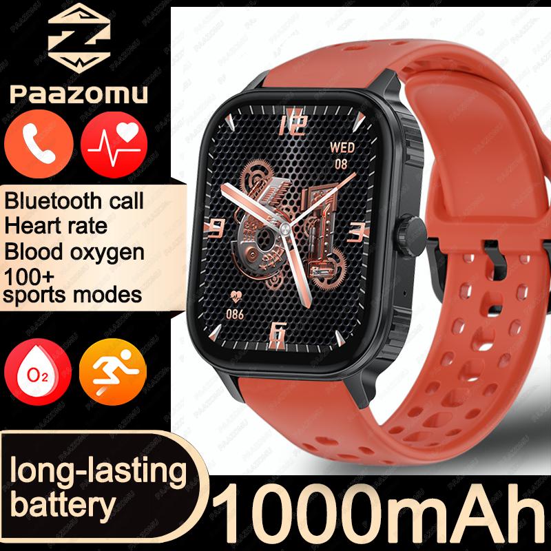 New 1000mAh Battery Smart Watch Men Women 2.04” HD Screen Bluetooth Call Women Watches Heart Rate Monitor Sports Smartwatch
New 1000mAh Battery Smart Watch Men Women 2.04” HD Screen Bluetooth Call Women Watches Heart Rate Monitor Sports Smartwatch