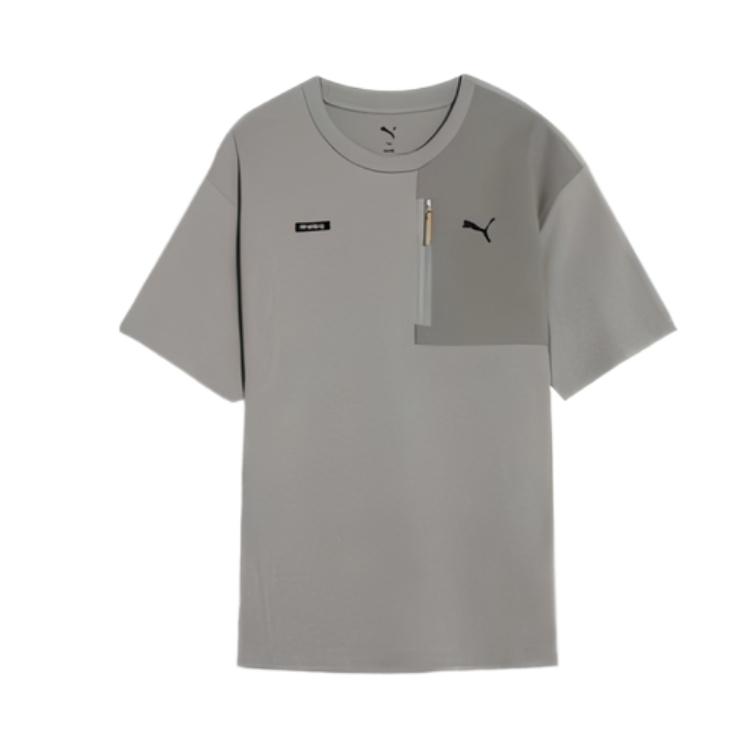 Puma Desert Road Fashion Color Block Trendy Versatile Skin-Friendly Short Sleeve T-Shirt Men Tops Light-Gray 681262-62 S
Puma Desert Road Fashion Color Block Trendy Versatile Skin-Friendly Short Sleeve T-Shirt Men Tops Light-Gray 681262-62 S