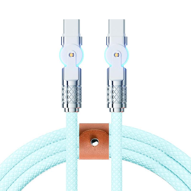 USB C to USB C Cable 240W, 180°Rotating USB C Cable Braided Type C Charger Cable Fast Charge for iPhone iPad Pixel Samsung 1m&Type-C to Type-C небо синє кольору
USB C to USB C Cable 240W, 180°Rotating USB C Cable Braided Type C Charger Cable Fast Charge for iPhone iPad Pixel Samsung 1m&Type-C to Type-C небо синє кольору