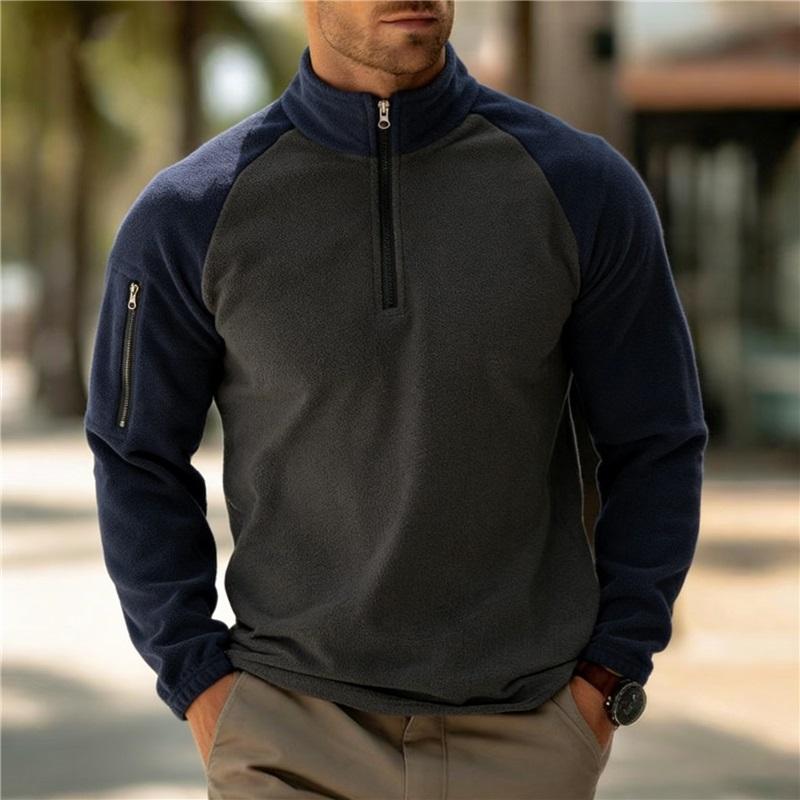 Men s Half Zip Fleece Sweatshirt Raglan Sleeve Stand Collar Casual Top XXXL темно-синього кольору
Men s Half Zip Fleece Sweatshirt Raglan Sleeve Stand Collar Casual Top XXXL темно-синього кольору