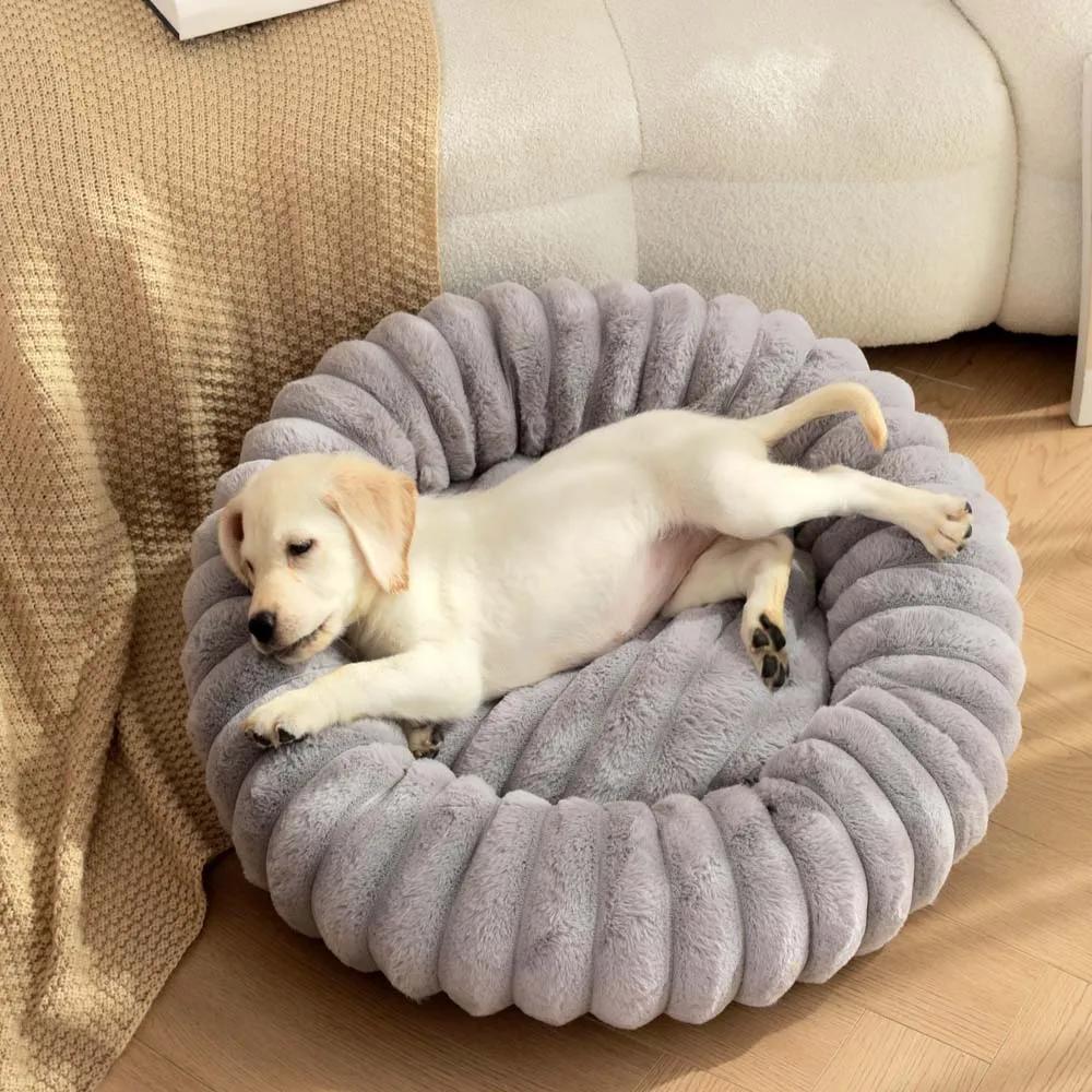 Winter Pet Kennel Round Rabbit Plush Padded Soft, Comfortable and Warm Fashion Solid Color Cat and Dog Mattress Pet Pad 40cm фиолетовый
Winter Pet Kennel Round Rabbit Plush Padded Soft, Comfortable and Warm Fashion Solid Color Cat and Dog Mattress Pet Pad 40cm фиолетовый