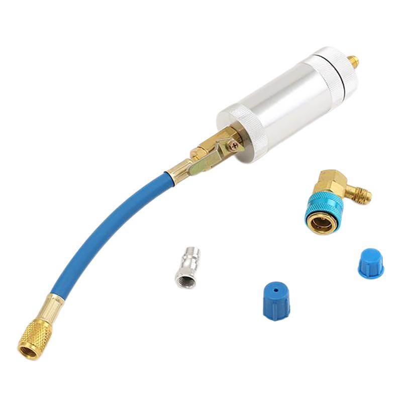 R12 R134A R22 Комплект масляных форсунок компрессора кондиционера Инструмент для впрыска масла компрессора Жидкостный цилиндр UV05
R12 R134A R22 Комплект масляных форсунок компрессора кондиционера Инструмент для впрыска масла компрессора Жидкостный цилиндр UV05