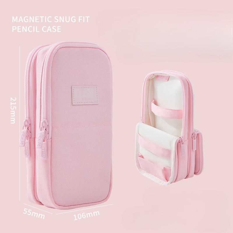 Stationery Box Magnetic Pen Bag High Beauty Ins Style Large Capacity Stationery Box for Girls рожевий
Stationery Box Magnetic Pen Bag High Beauty Ins Style Large Capacity Stationery Box for Girls рожевий