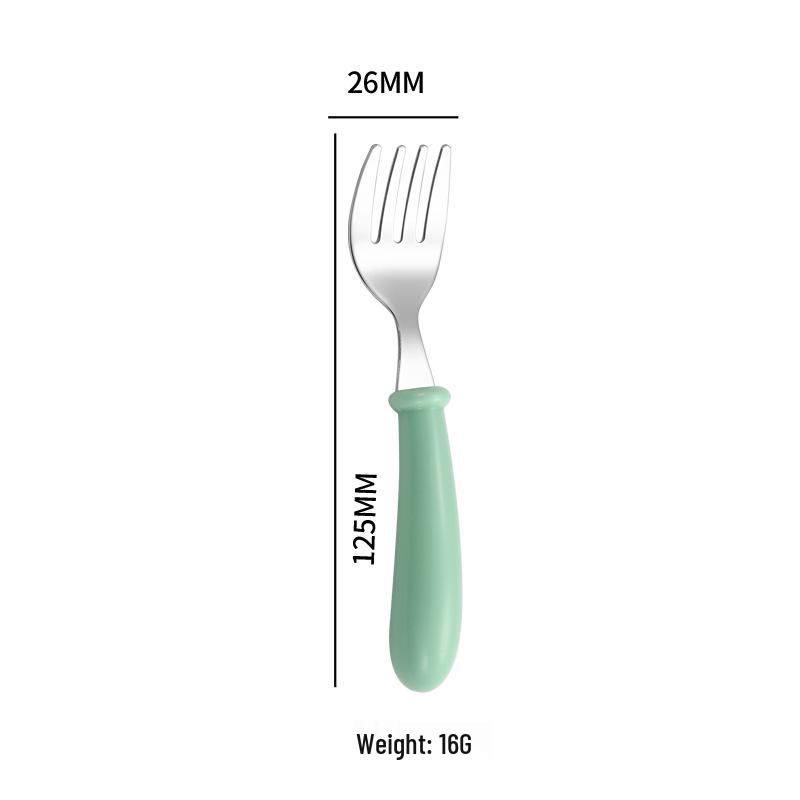 Nordic Cartoon 304 Stainless Steel Children s Spoon Fork Set - 3-Piece Baby Tableware and Gift Set with Round Handles
Nordic Cartoon 304 Stainless Steel Children s Spoon Fork Set - 3-Piece Baby Tableware and Gift Set with Round Handles