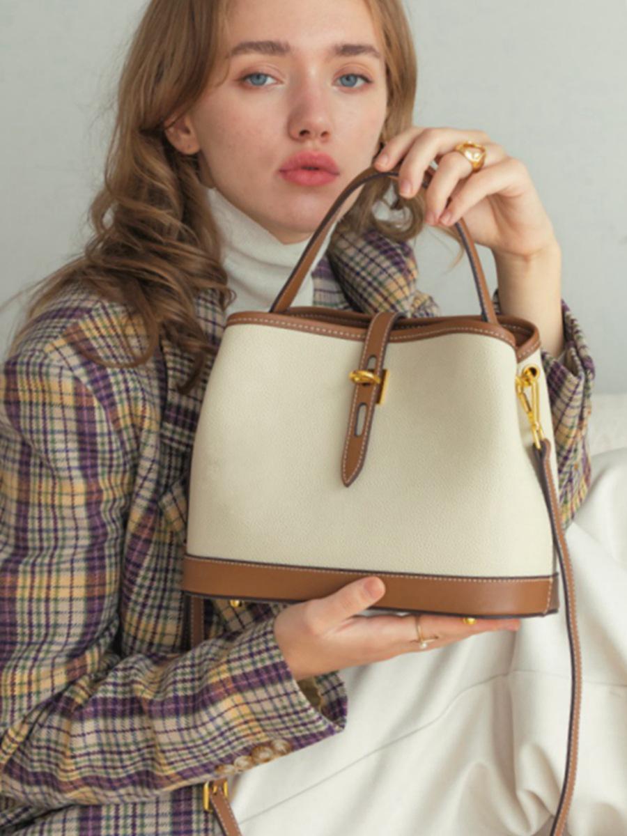 Женская сумка-ведро кроссбоди из мягкой кожи на весну/лето 2024 - Высококлассная, нишевая дизайнерская сумочка и сумка через плечо
Женская сумка-ведро кроссбоди из мягкой кожи на весну/лето 2024 - Высококлассная, нишевая дизайнерская сумочка и сумка через плечо