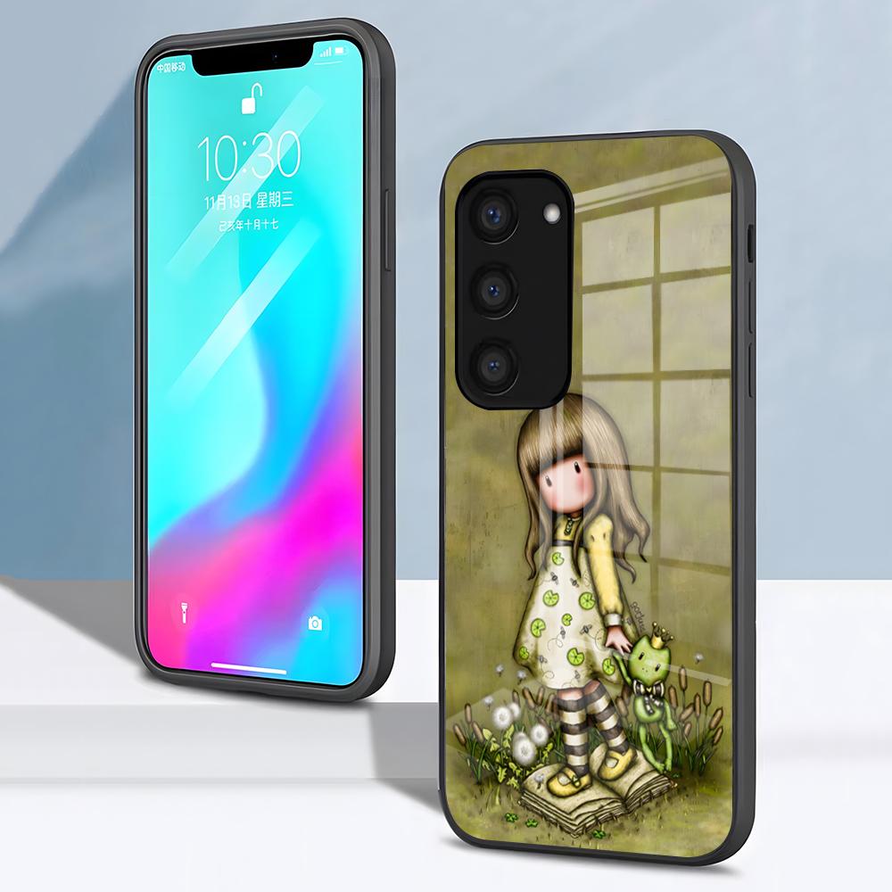 S-Santoro G-Gorjuss Girls Phone Case For Samsung S26 S25 S24 FE S23 S22 S21 Plus S20 Ultra Note20Ultra Black Glass Cover Galaxy S21 Ultra 5G
S-Santoro G-Gorjuss Girls Phone Case For Samsung S26 S25 S24 FE S23 S22 S21 Plus S20 Ultra Note20Ultra Black Glass Cover Galaxy S21 Ultra 5G