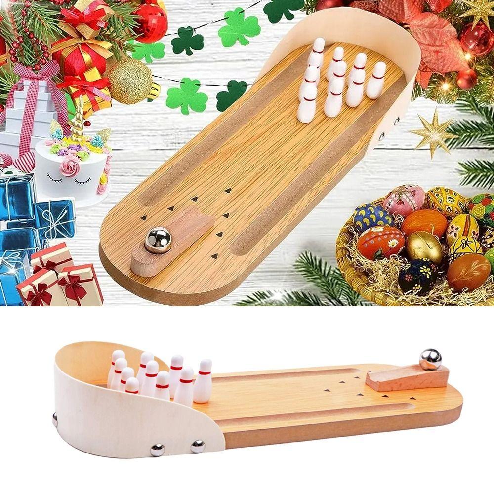 Wooden Mini Bowling Set Interactive Bowling Game Toy Table Bowling Game Children s Fun Gift
Wooden Mini Bowling Set Interactive Bowling Game Toy Table Bowling Game Children s Fun Gift