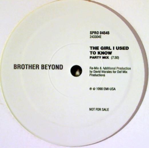 12inch Record BROTHER BEYOND - The Girl I Used To Know SPRO04545 EMI USA 1990 US Rap & Hip-Hop/R&B Used
12inch Record BROTHER BEYOND - The Girl I Used To Know SPRO04545 EMI USA 1990 US Rap & Hip-Hop/R&B Used