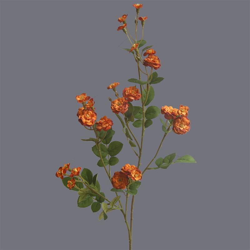 Single-stem Multi-head Small Rose Artificial Flower Dried Flower Bouquet, Living Room Dining Table Floral Arrangement, Artificial Flower
Single-stem Multi-head Small Rose Artificial Flower Dried Flower Bouquet, Living Room Dining Table Floral Arrangement, Artificial Flower