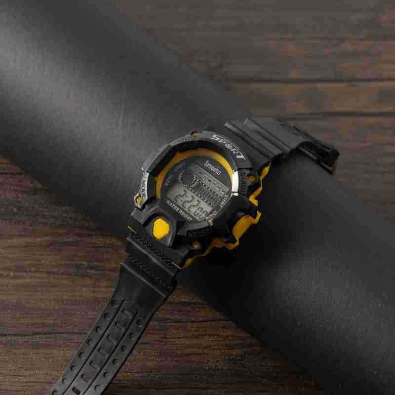 Цифровий спортивний годинник для підлітків з силіконовим ремінцем та простою функцією будильника для молоді жовтий
Цифровий спортивний годинник для підлітків з силіконовим ремінцем та простою функцією будильника для молоді жовтий