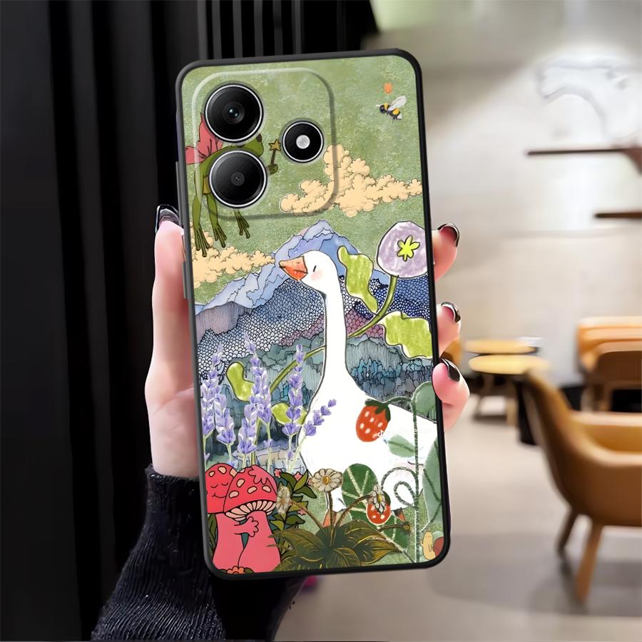 Case for Xiaomi Redmi Note 14 10 9 8 7 12 11 A3 K80 12C 13C 13 Pro Plus 14C A4 A5 A1 Phone Cover K40 A1 A2 Cartoon Duck Cat Redmi A3x
Case for Xiaomi Redmi Note 14 10 9 8 7 12 11 A3 K80 12C 13C 13 Pro Plus 14C A4 A5 A1 Phone Cover K40 A1 A2 Cartoon Duck Cat Redmi A3x