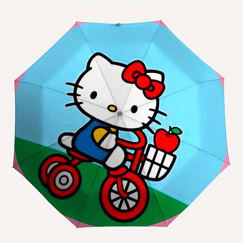 1pc Hello Kitty Automatic Umbrella | Portable Foldable 8-Rib Manual Open, Casual Accessory, Durable Canopy yy250825005
1pc Hello Kitty Automatic Umbrella | Portable Foldable 8-Rib Manual Open, Casual Accessory, Durable Canopy yy250825005