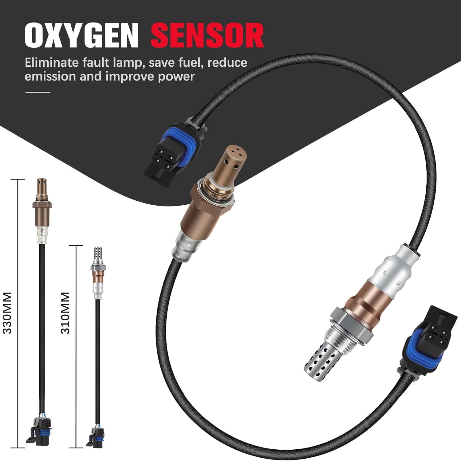 O2 Oxygen Sensor Upstream Downstream Compatible with for Chevy Camaro 1998-2002, for Pontiac Firebird 1998-2002 AFS123 234-4087 234-4818
O2 Oxygen Sensor Upstream Downstream Compatible with for Chevy Camaro 1998-2002, for Pontiac Firebird 1998-2002 AFS123 234-4087 234-4818