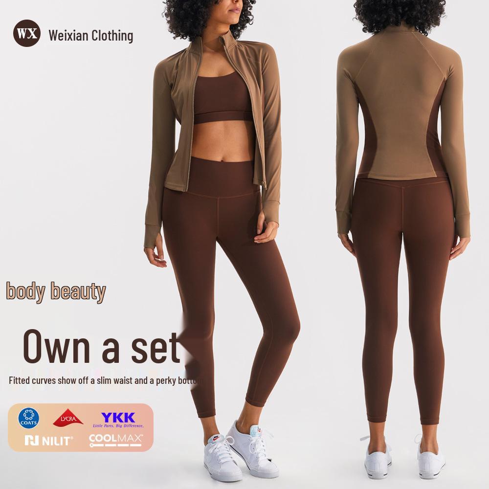 Women s High-Waist Slimming Yoga Set: Breathable, Quick-Dry, Nude-Feel Activewear for Autumn and Winter Running and Gym Workouts XL
Women s High-Waist Slimming Yoga Set: Breathable, Quick-Dry, Nude-Feel Activewear for Autumn and Winter Running and Gym Workouts XL
