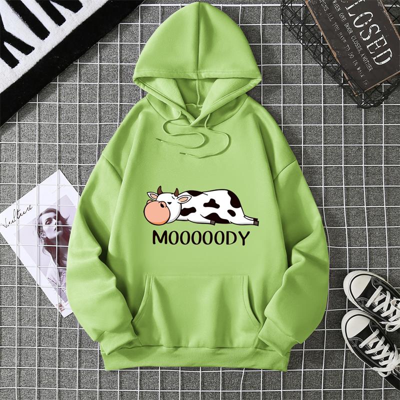 Street Womans Hoodies Kawaii Spotted Cow Printing Sweatshirts Breathable Loose Fleece Warm Pullovers Autumn Winter Sportswear 5XL зелений
Street Womans Hoodies Kawaii Spotted Cow Printing Sweatshirts Breathable Loose Fleece Warm Pullovers Autumn Winter Sportswear 5XL зелений