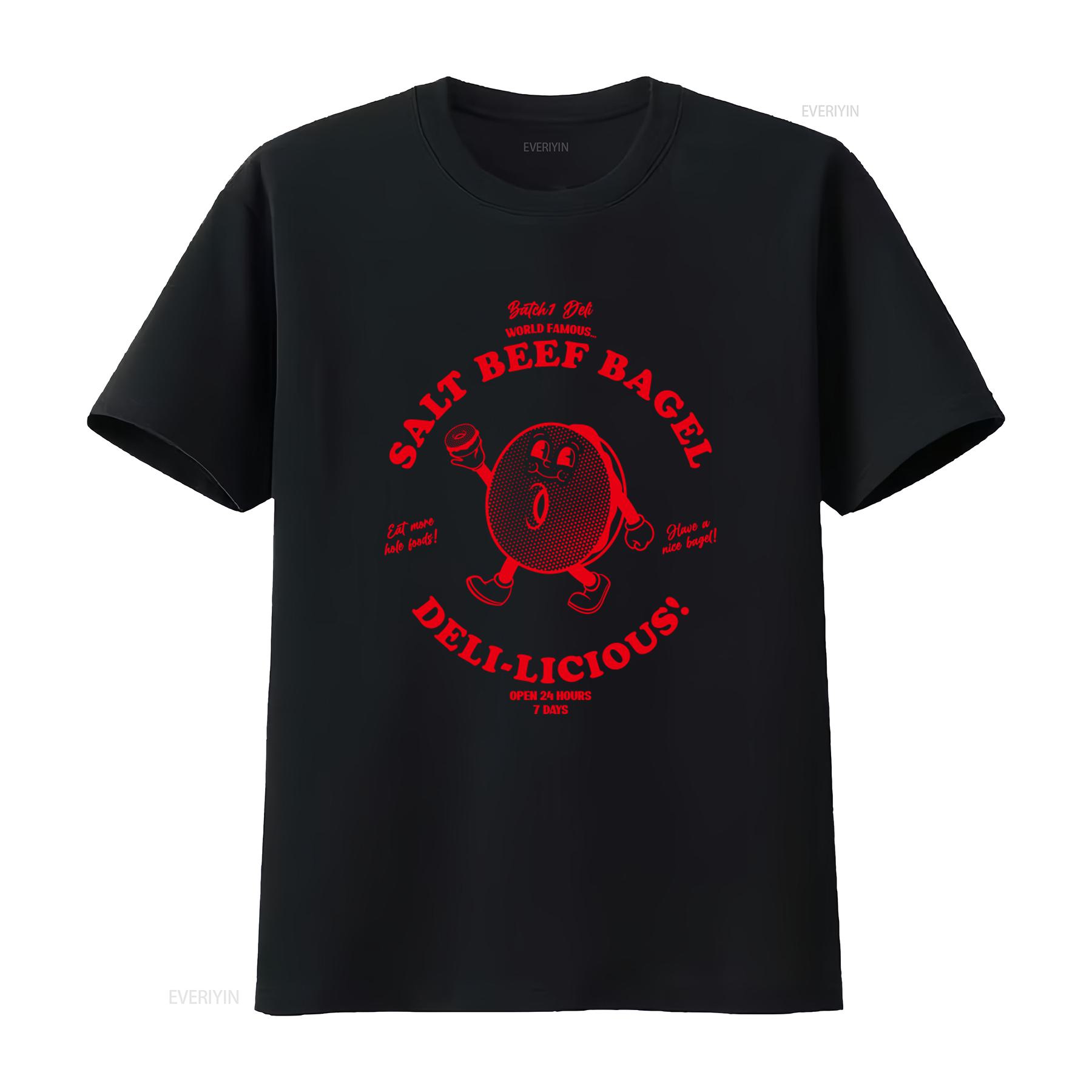 Salt Beef Bagel T Shirt World Famous Open 24 Hours 7 Days Deli Licious Eat More Hale Foods vintage Washed graphic Comfortable 4XL
Salt Beef Bagel T Shirt World Famous Open 24 Hours 7 Days Deli Licious Eat More Hale Foods vintage Washed graphic Comfortable 4XL