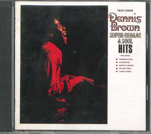 CD DENNIS BROWN - Super Reggae And Soul Hits TECP23959 TEICHIKU Japan Reggae, Ska & Dub Used
CD DENNIS BROWN - Super Reggae And Soul Hits TECP23959 TEICHIKU Japan Reggae, Ska & Dub Used