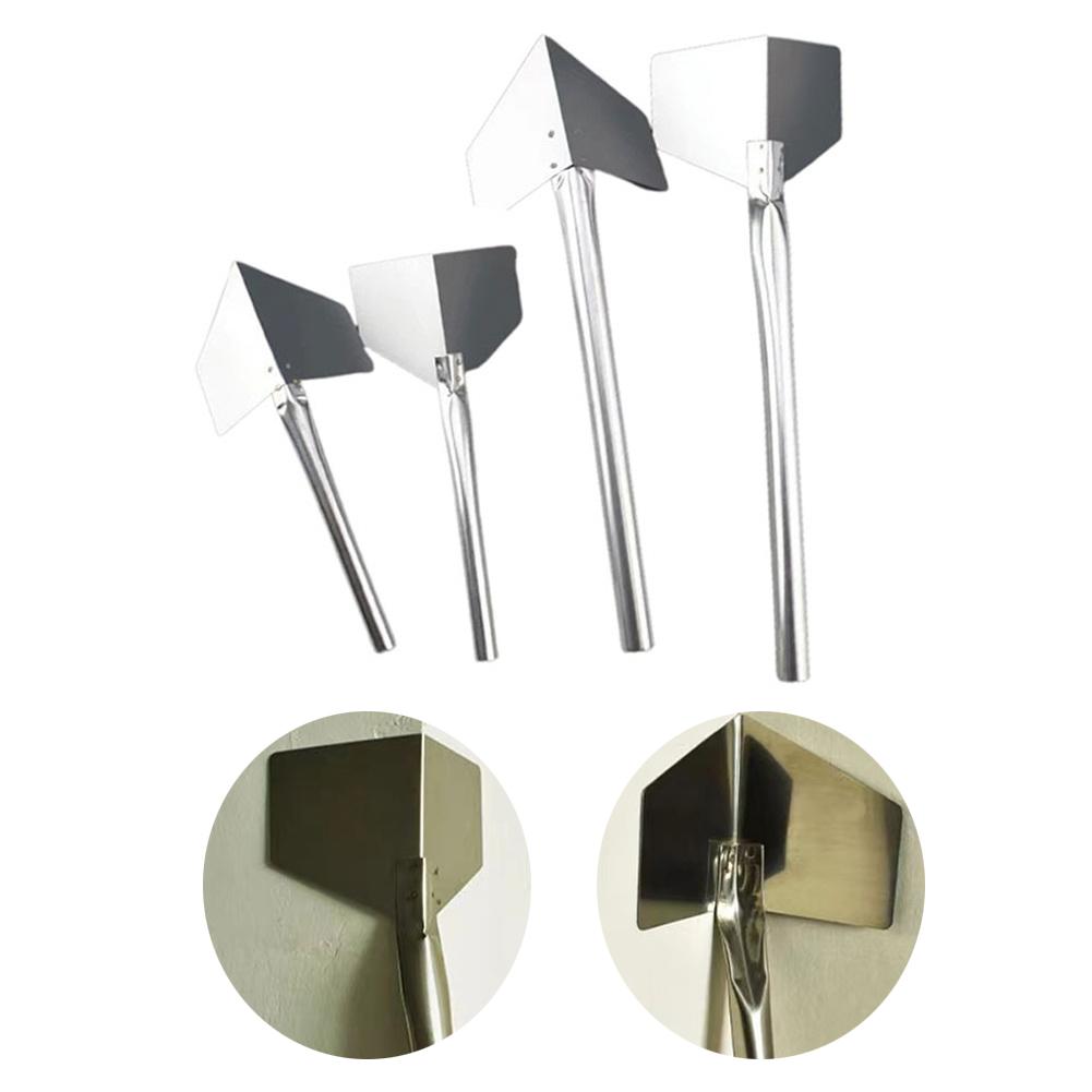 Stainless Steel Putty Knife- Drywall Scrapers Hand Tool Metal Handle 90 Degree Drywall Outdoor Corner Trowel Construction Tools small Internal
Stainless Steel Putty Knife- Drywall Scrapers Hand Tool Metal Handle 90 Degree Drywall Outdoor Corner Trowel Construction Tools small Internal