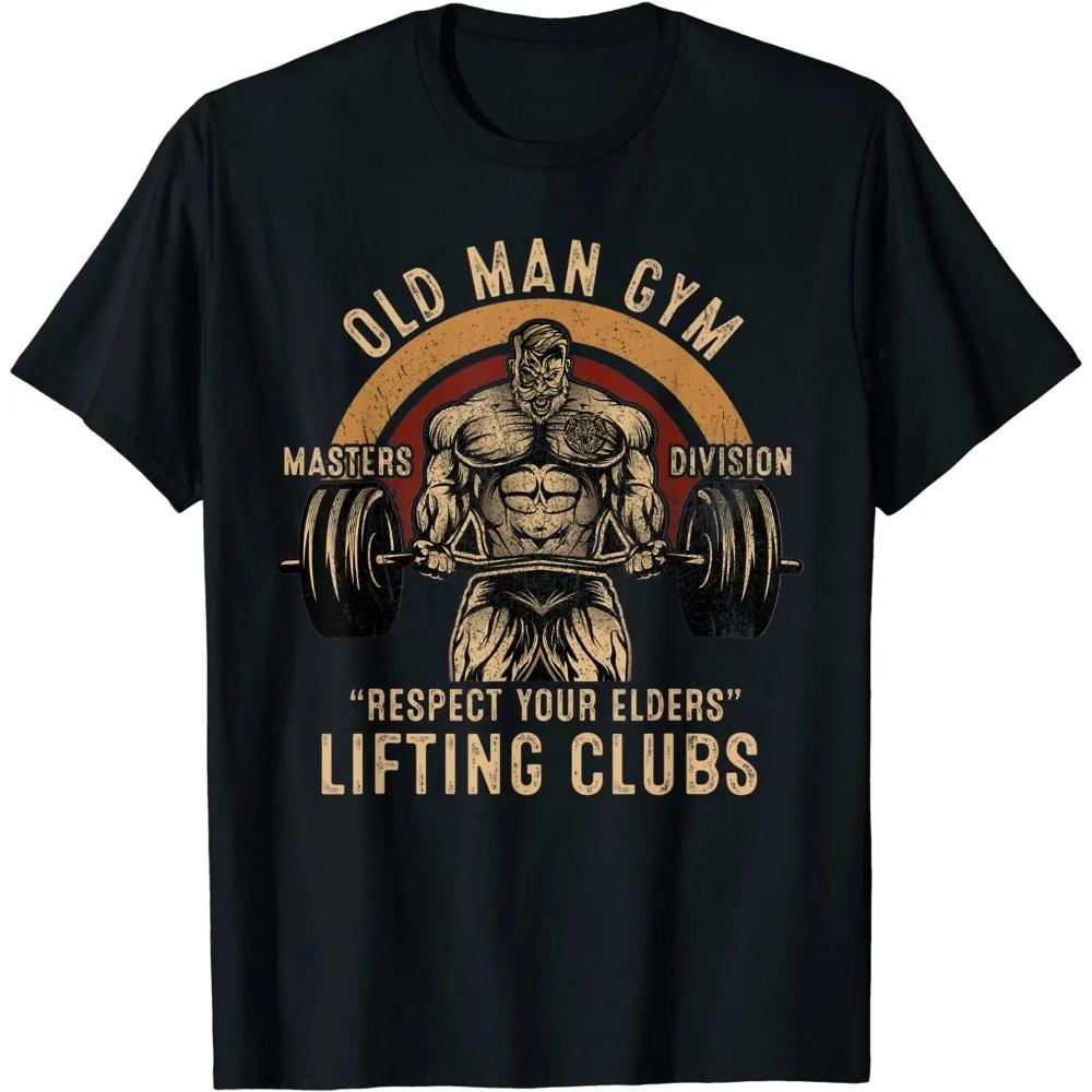 Old Man Gym Respect Your Elders Lifting Clubs Weightlifting Summer Cotton O-neck T-Shirt XXXXL синій
Old Man Gym Respect Your Elders Lifting Clubs Weightlifting Summer Cotton O-neck T-Shirt XXXXL синій