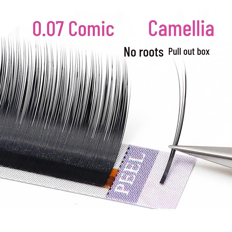 0.07 Camellia Cartoon Grafted Eyelashes: Single/Multiple Roots, Chinese Styled Curl, Thai Soft False Lashes Cartoon Camellia 0.07C
0.07 Camellia Cartoon Grafted Eyelashes: Single/Multiple Roots, Chinese Styled Curl, Thai Soft False Lashes Cartoon Camellia 0.07C