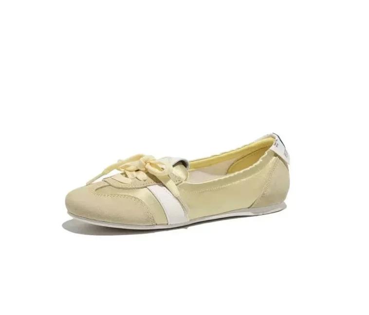 Модные женские кроссовки на плоской подошве, летние повседневные туфли на плоской подошве, модные мокасины на шнуровке, дышащие женские туфли для ходьбы Zapatos Mujer 35 жёлтый
Модные женские кроссовки на плоской подошве, летние повседневные туфли на плоской подошве, модные мокасины на шнуровке, дышащие женские туфли для ходьбы Zapatos Mujer 35 жёлтый