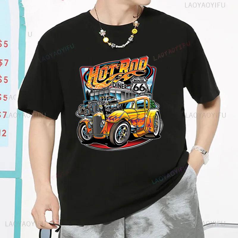 Vintage Style Hot Rod Diner Muscle Car Adult Tee Man T Shirt Pure Cotton Comfirm Classic Crew Neck Casual Cool Streetwear Tee 5XL різнокольоровий
Vintage Style Hot Rod Diner Muscle Car Adult Tee Man T Shirt Pure Cotton Comfirm Classic Crew Neck Casual Cool Streetwear Tee 5XL різнокольоровий