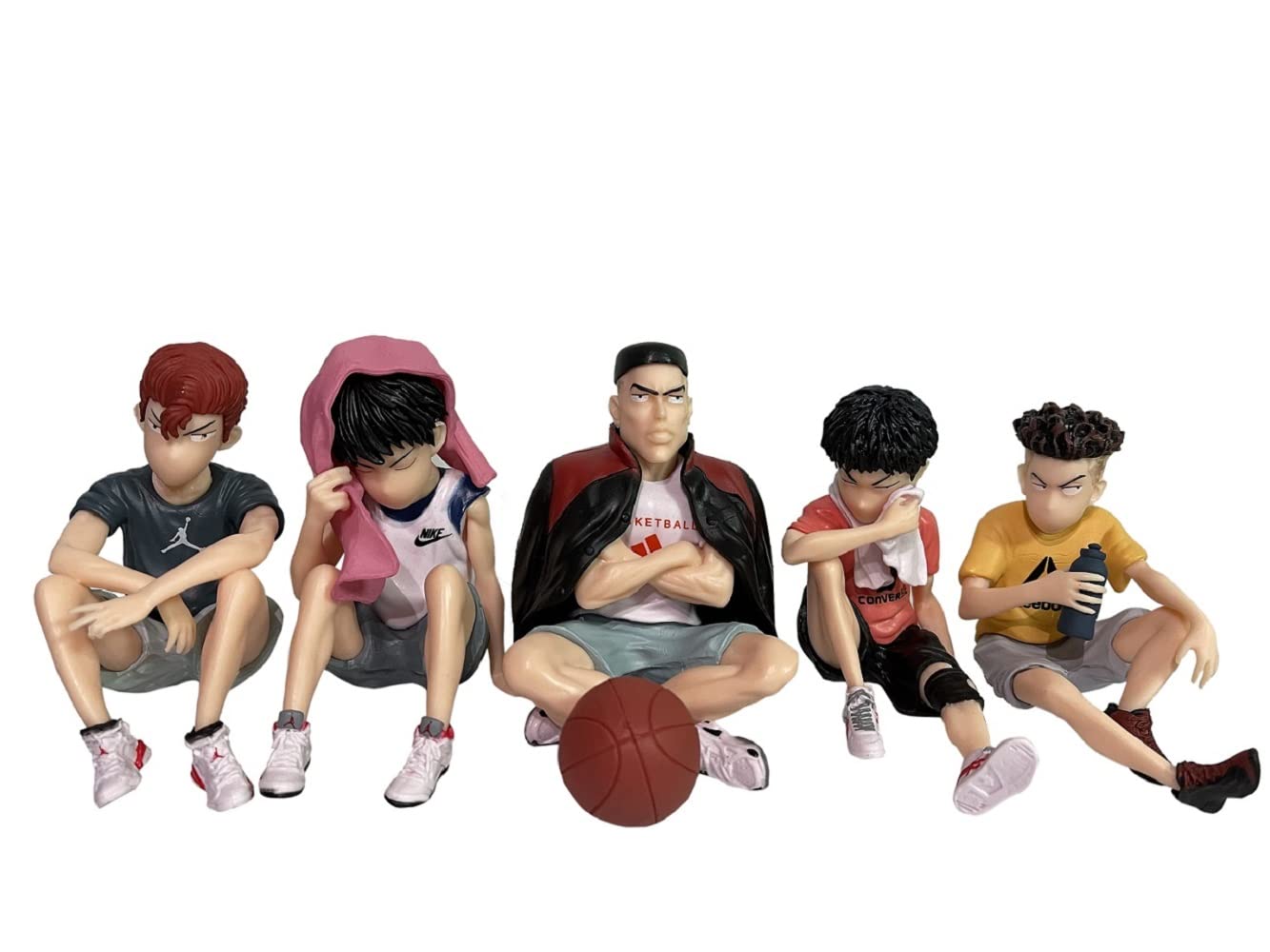 Фигурки Slam Dunk: Ханамучи Сакураги, Рёта Мияги, Хисаши Мицуи, Каэдэ Рукава, Модельные игрушки, Аниме-фигурки, Прибл.. 7-8 см, Набор из 5 штук
Фигурки Slam Dunk: Ханамучи Сакураги, Рёта Мияги, Хисаши Мицуи, Каэдэ Рукава, Модельные игрушки, Аниме-фигурки, Прибл.. 7-8 см, Набор из 5 штук