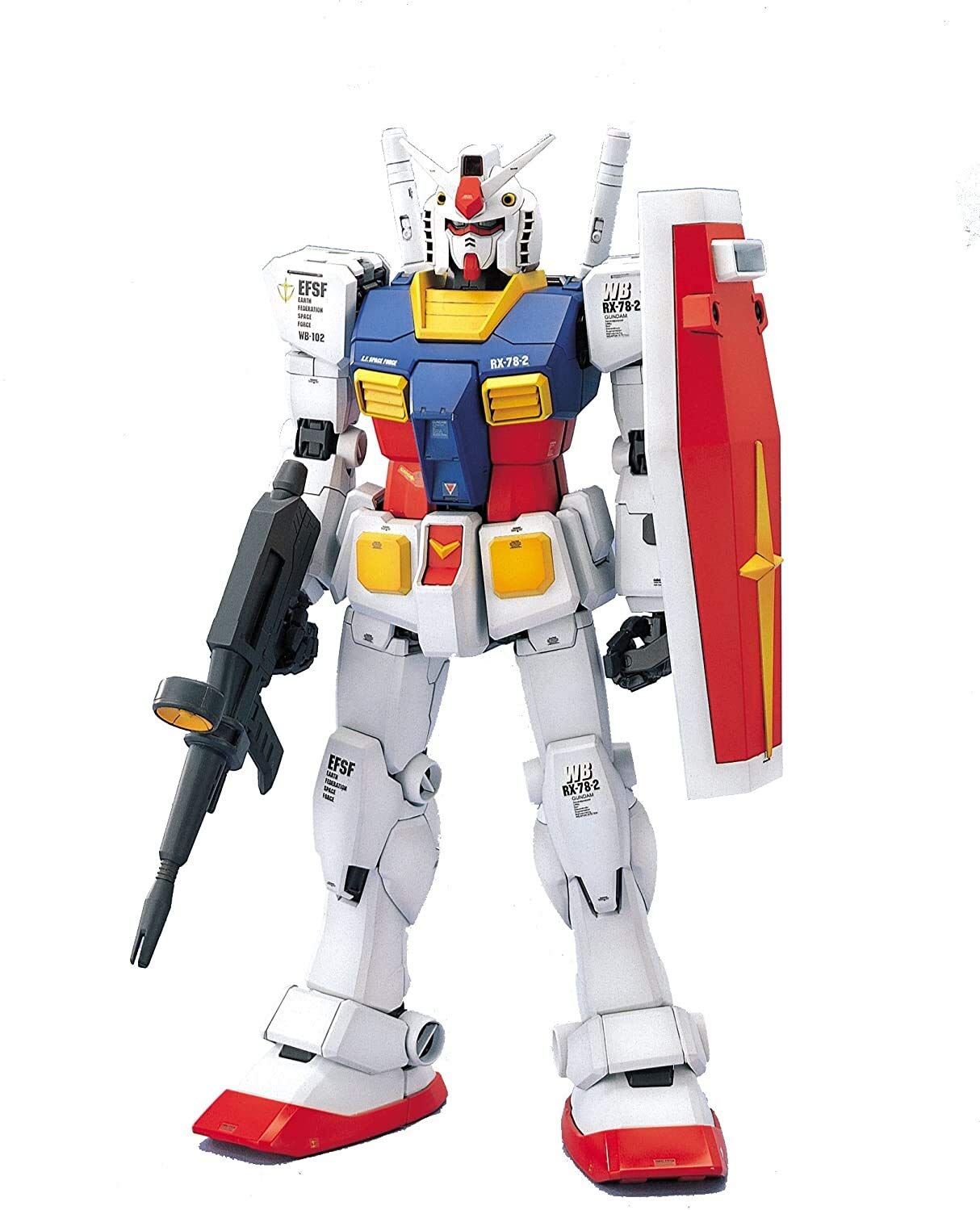 Костюм PG Gundam пластикова модель 1/60 RX-78-2 (Мобільний Гандам) Кольорове кодування
Костюм PG Gundam пластикова модель 1/60 RX-78-2 (Мобільний Гандам) Кольорове кодування