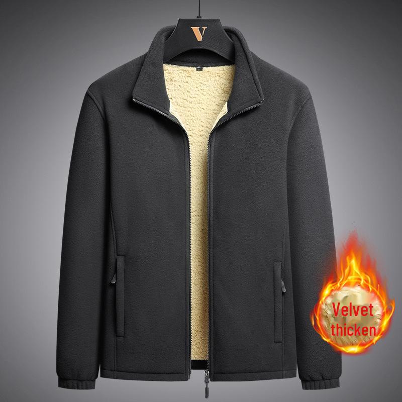 Мужская ветрозащитная флисовая спортивная куртка: Осенний бархат плюс, подкладка из флиса XL
Мужская ветрозащитная флисовая спортивная куртка: Осенний бархат плюс, подкладка из флиса XL