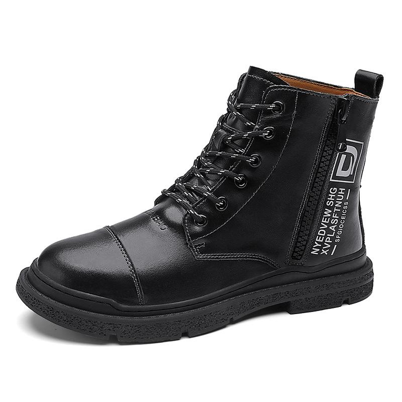 Зимние мужские ботинки из натуральной кожи, теплые плюшевые зимние ботинки, водонепроницаемые мужские ботинки для активного отдыха, модные мотоциклетные ботинки на молнии 46
Зимние мужские ботинки из натуральной кожи, теплые плюшевые зимние ботинки, водонепроницаемые мужские ботинки для активного отдыха, модные мотоциклетные ботинки на молнии 46