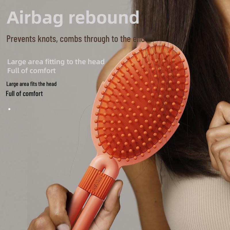 Women s Air Cushion Massage Comb: Anti-Static, Fluffy Hair, Ideal for Long/Curly Hair, Home/Barber Use.
Women s Air Cushion Massage Comb: Anti-Static, Fluffy Hair, Ideal for Long/Curly Hair, Home/Barber Use.