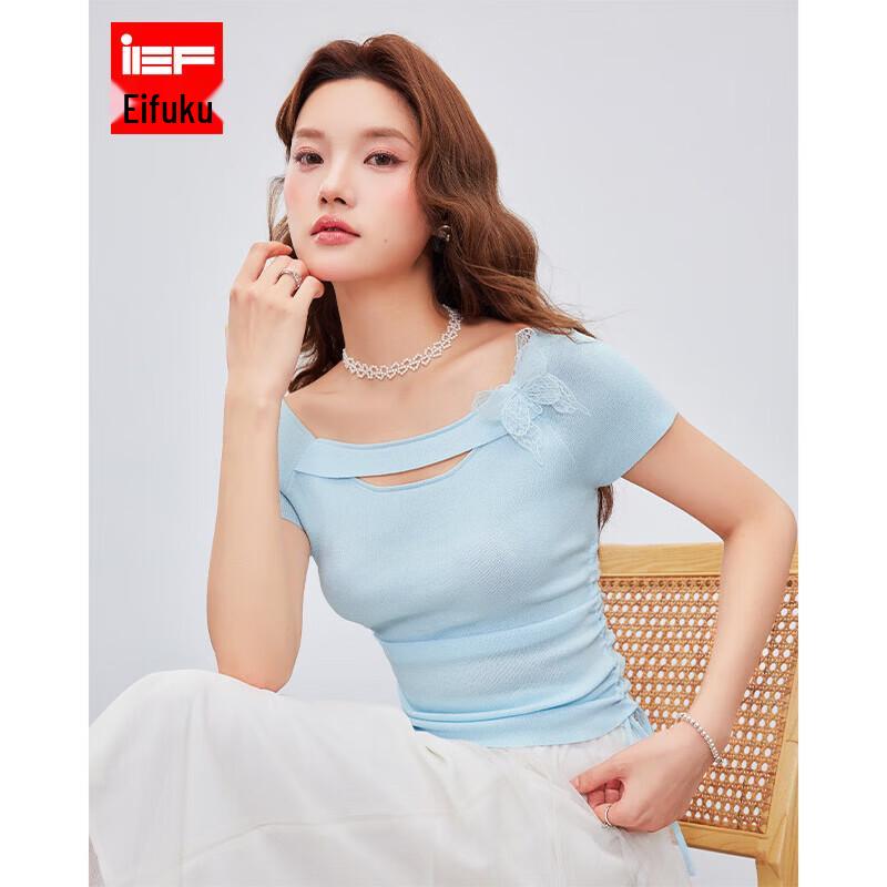 IEF Women s French Style Pleated Waist Knitted Top One Size
IEF Women s French Style Pleated Waist Knitted Top One Size