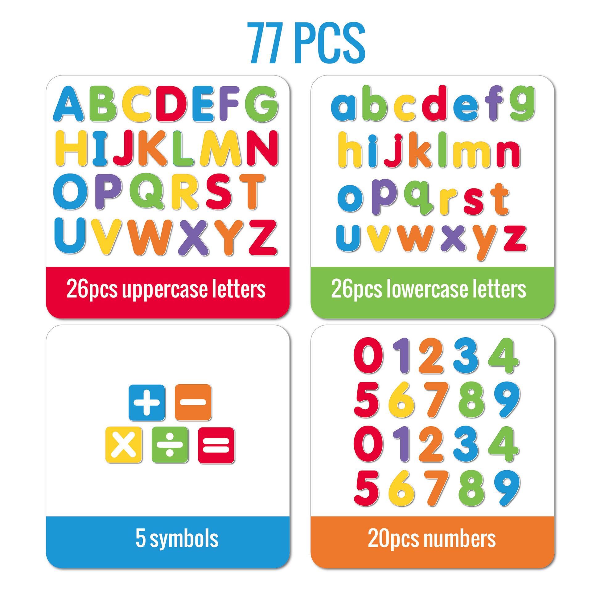 Flexible Magnetic Fridge Stickers DIY Colorful Letters Numbers Educational Teaching Tools Preschool Kids Learning Spelling Math
Flexible Magnetic Fridge Stickers DIY Colorful Letters Numbers Educational Teaching Tools Preschool Kids Learning Spelling Math