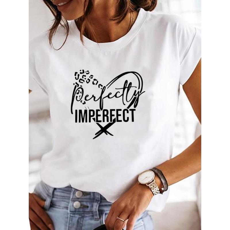 (European Size) 90s Women Short Sleeve Leopard Letter Trend Cute Fashion Print Lady Tee Top Clothing Casual Tshirt Female Graphic T-shirts 4XL
(European Size) 90s Women Short Sleeve Leopard Letter Trend Cute Fashion Print Lady Tee Top Clothing Casual Tshirt Female Graphic T-shirts 4XL
