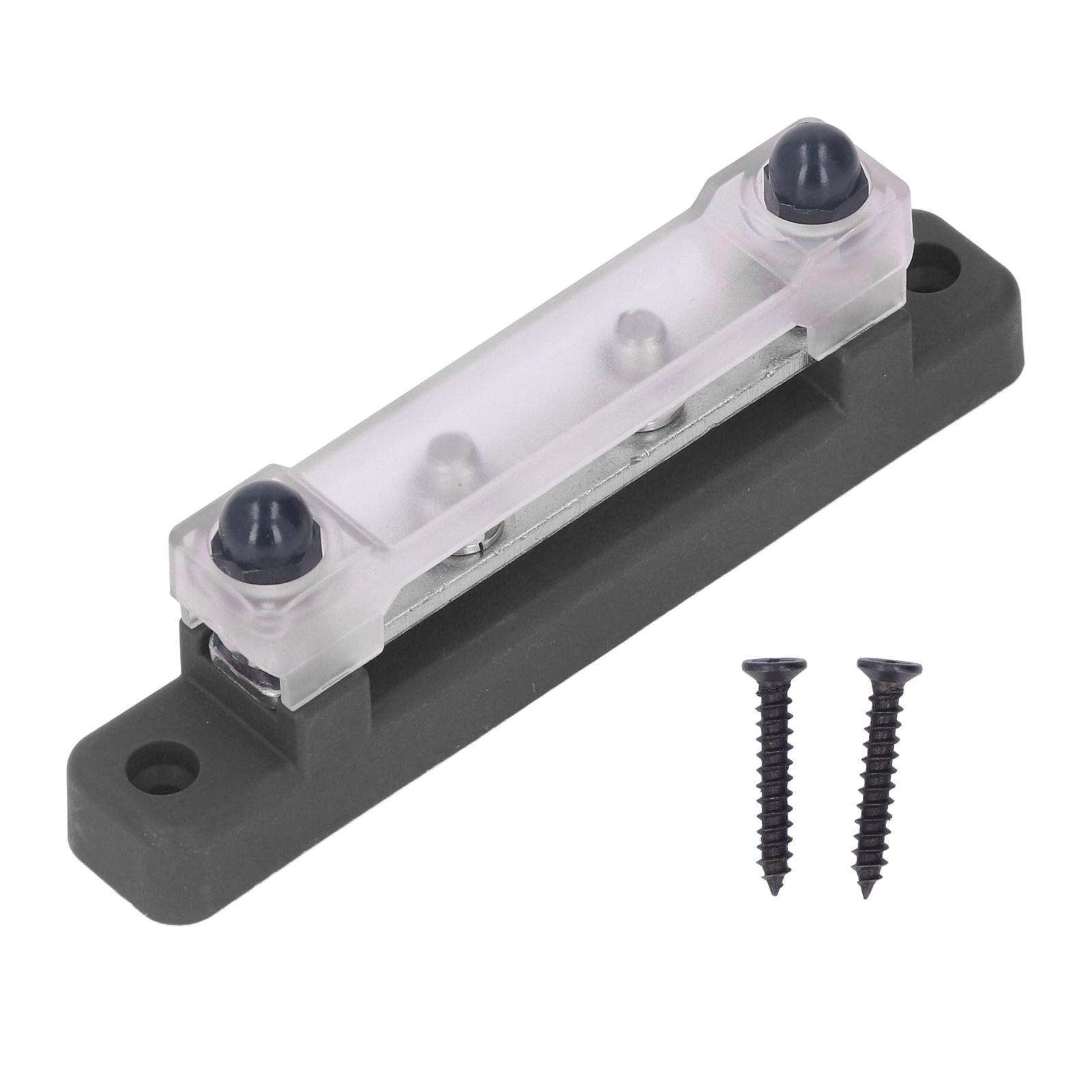 1248V 150A 4 Terminal Bus Bar Ground Power Distribution Battery Junction Block for Car Trucks RVs чорний
1248V 150A 4 Terminal Bus Bar Ground Power Distribution Battery Junction Block for Car Trucks RVs чорний