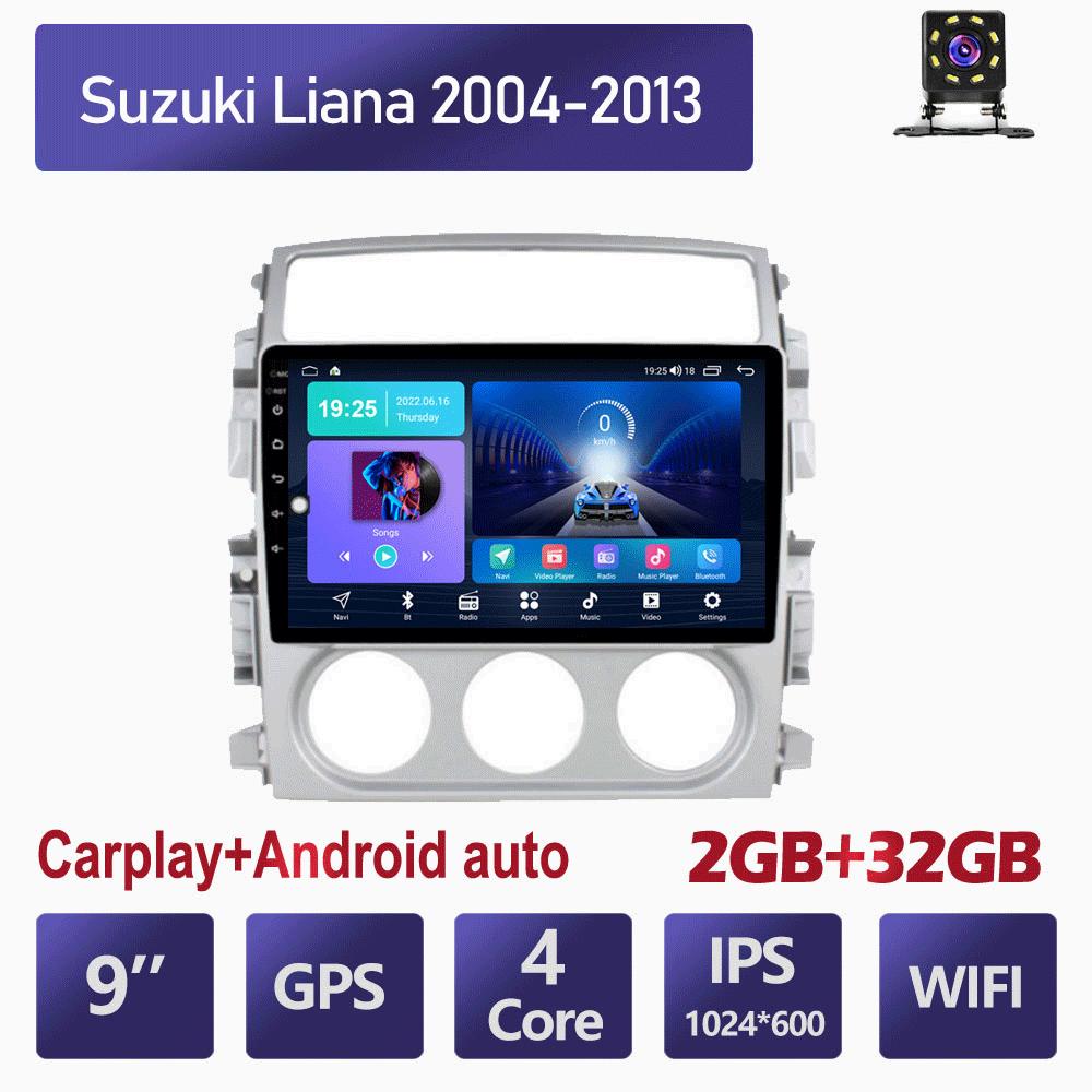 Автомобильный радиоприемник на базе Android Carplay для Suzuki Liana 2004-2013, автомобильный мультимедийный видеоплеер, GPS-навигация, WIFI, 2 + 32 ГБ 1+16GB
Автомобильный радиоприемник на базе Android Carplay для Suzuki Liana 2004-2013, автомобильный мультимедийный видеоплеер, GPS-навигация, WIFI, 2 + 32 ГБ 1+16GB
