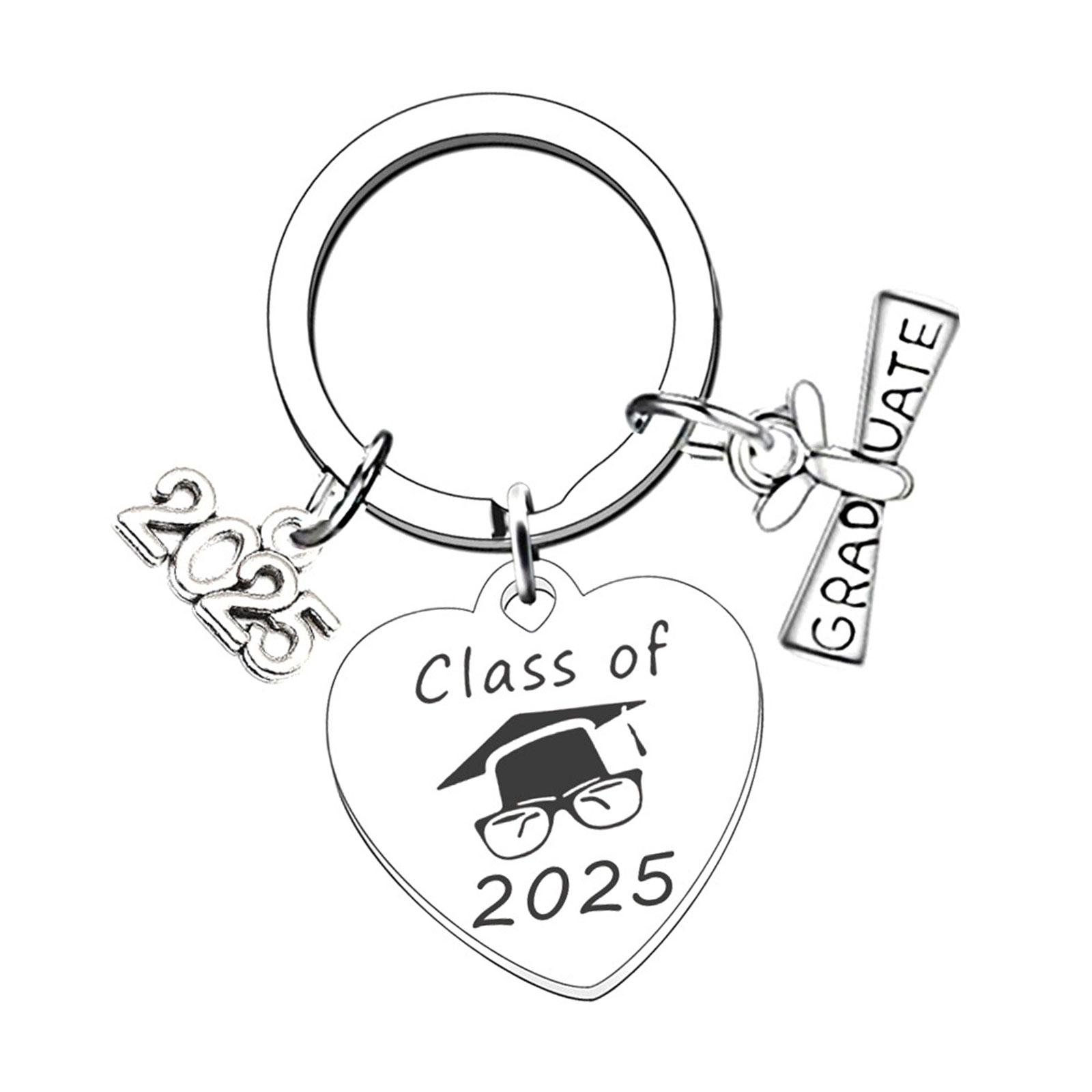 Брелоки для выпускников 2025 года, Подарки на выпускной, Уникальный держатель для ключей, Текстура из нержавеющей стали, Подходит для подростков, мальчиков, девочек T4
Брелоки для выпускников 2025 года, Подарки на выпускной, Уникальный держатель для ключей, Текстура из нержавеющей стали, Подходит для подростков, мальчиков, девочек T4