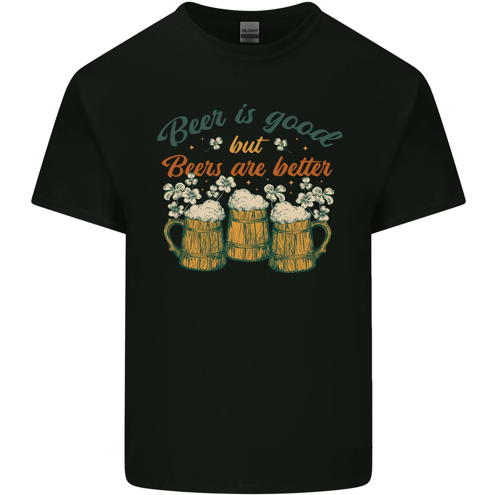 Beers are Better Funny St Patricks Day Alcohol Mens Light Cotton T-Shirt Mens Womens Tees Top XL
Beers are Better Funny St Patricks Day Alcohol Mens Light Cotton T-Shirt Mens Womens Tees Top XL