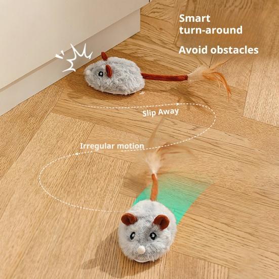 Електрична миша Cat Toy Інтерактивна USB-іграшка для кошенят із хвостом із пір’ям Автоматична рухома плюшева миша для кімнатних котів G
Електрична миша Cat Toy Інтерактивна USB-іграшка для кошенят із хвостом із пір’ям Автоматична рухома плюшева миша для кімнатних котів G