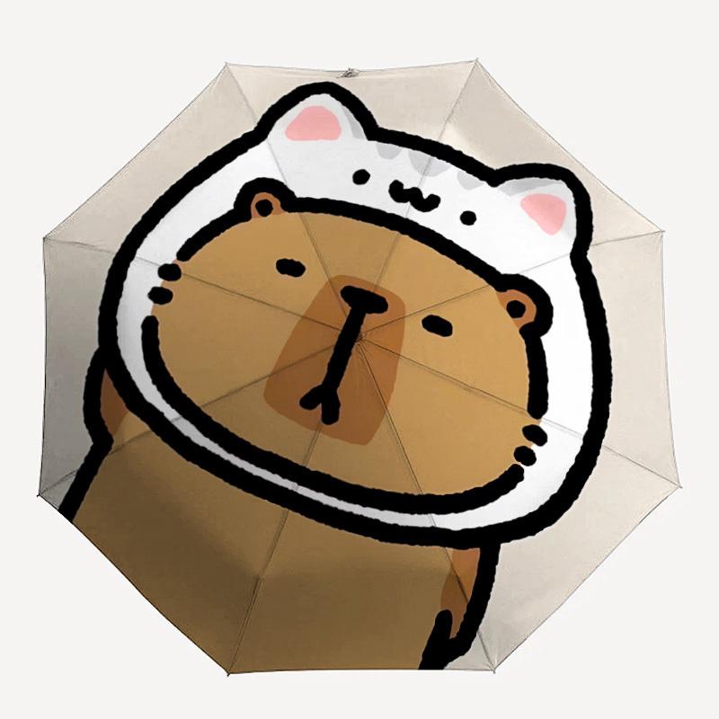 1PC Cat costume, Capybara Automatic Open/close Umbrella with 8-Rib Structure for Women/Men, All-Season Use - Travel Essential, Stylish Accessory, High
1PC Cat costume, Capybara Automatic Open/close Umbrella with 8-Rib Structure for Women/Men, All-Season Use - Travel Essential, Stylish Accessory, High