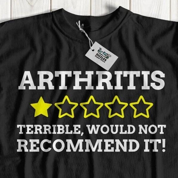 Unisex Funny Arthritis T-Shirt Hip Ankle Hip Replacement Surgery Grandad Grandma 2XL
Unisex Funny Arthritis T-Shirt Hip Ankle Hip Replacement Surgery Grandad Grandma 2XL