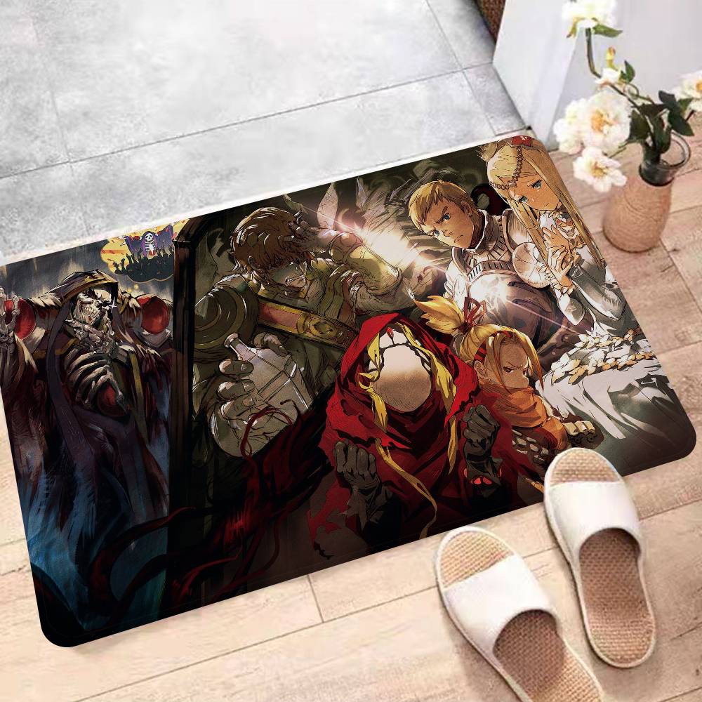 Animated O-Overlord Door Mat Washable Non-Slip for Living Room Kitchen Sofa Chairs Area Rug Doormat 40x60 cm
Animated O-Overlord Door Mat Washable Non-Slip for Living Room Kitchen Sofa Chairs Area Rug Doormat 40x60 cm