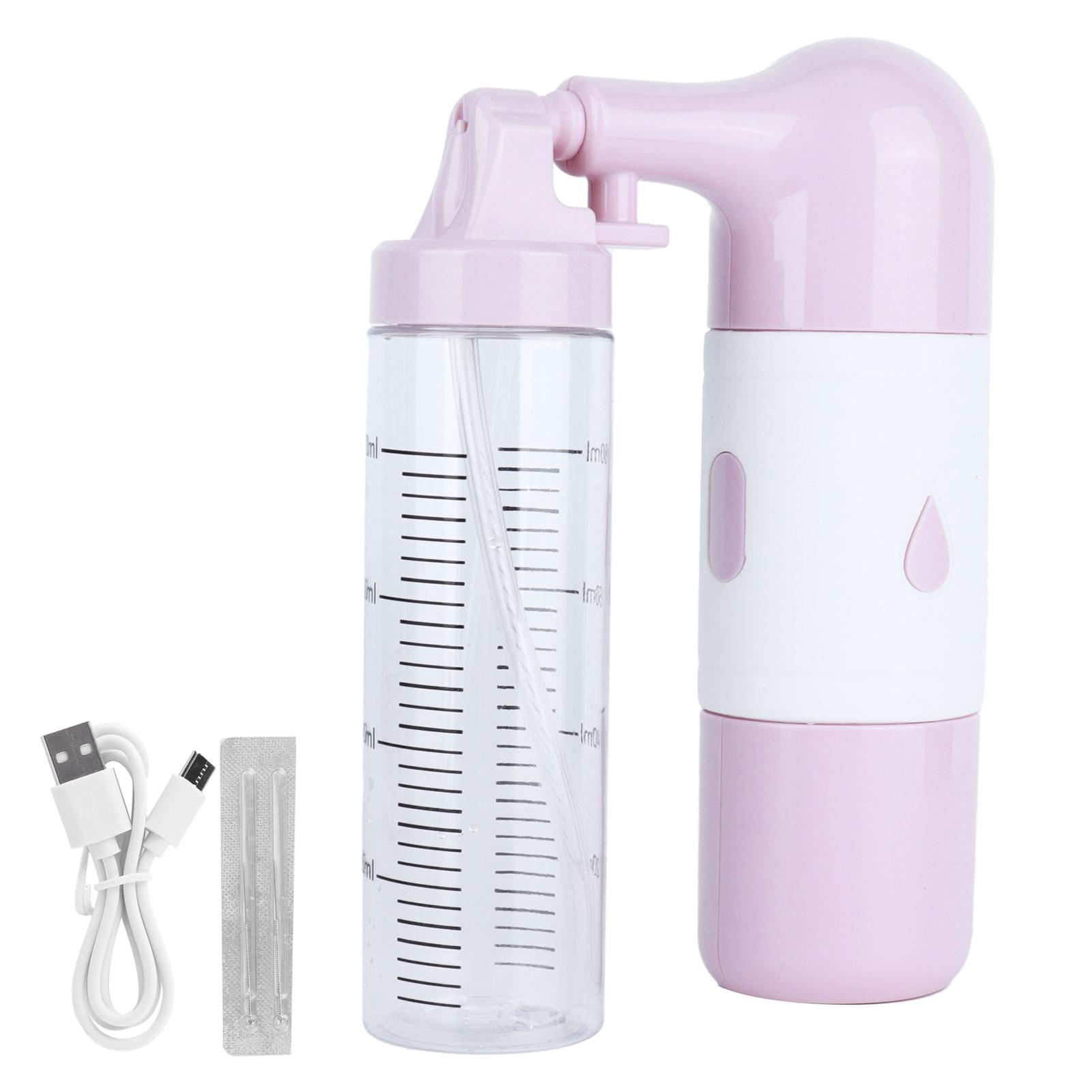 Handheld Facial Oxygen Atomizer Sprayer Electric Rechargeable Face Humidifier Mist Sprayer (Pink)
Handheld Facial Oxygen Atomizer Sprayer Electric Rechargeable Face Humidifier Mist Sprayer (Pink)