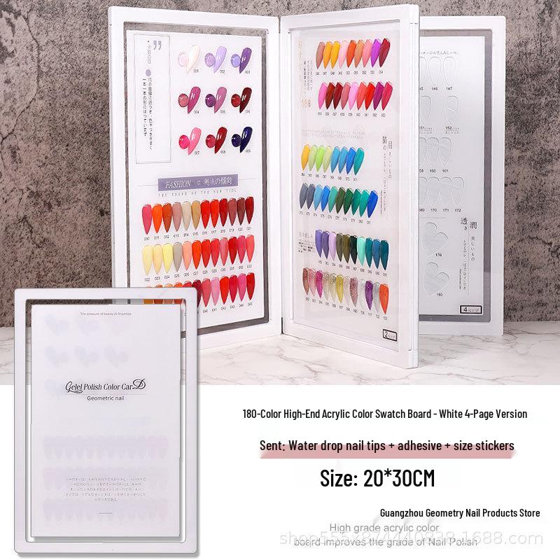 High-end Nail Art Color Palette – 180 to 320 Colors Nail Polish Card Best Seller
High-end Nail Art Color Palette – 180 to 320 Colors Nail Polish Card Best Seller