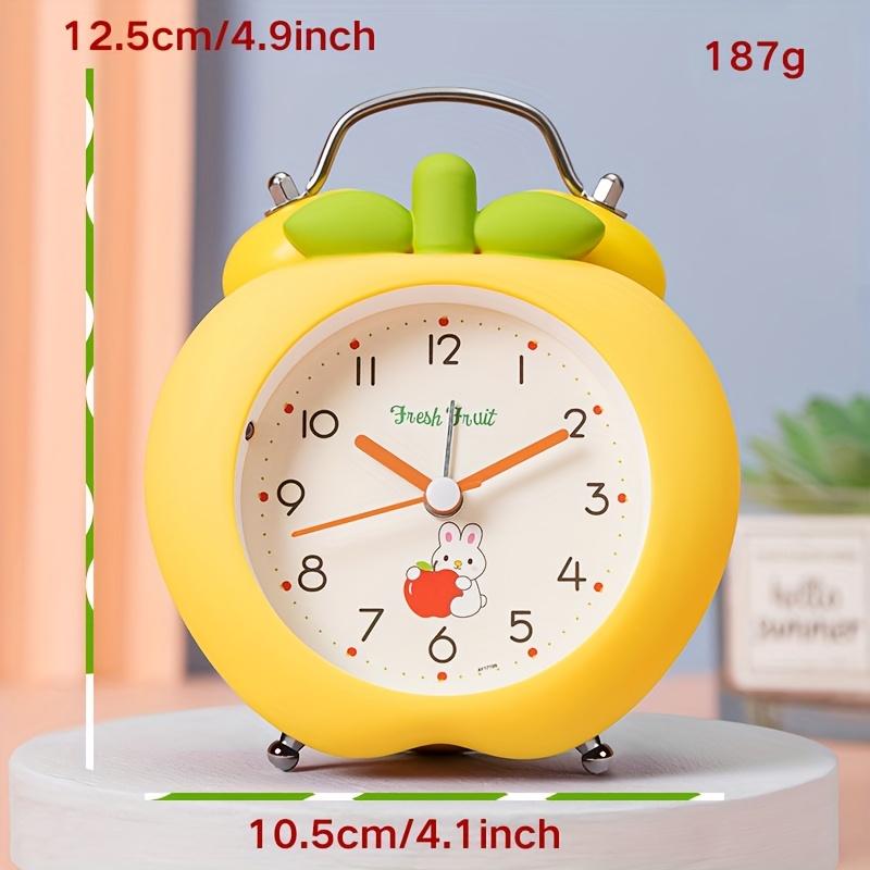 Будильник для спальни в форме яблока: Стильное дополнение для вашего офиса, рабочего стола, гостиной или комнаты в общежитии. Тихая работа обеспечивает спокойный отдых или чтение. жёлтый
Будильник для спальни в форме яблока: Стильное дополнение для вашего офиса, рабочего стола, гостиной или комнаты в общежитии. Тихая работа обеспечивает спокойный отдых или чтение. жёлтый