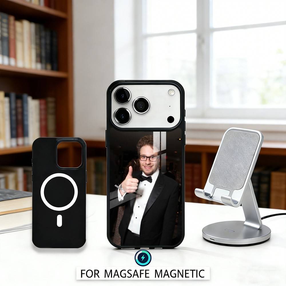 Seth Rogen Canadian Actor Phone Case For iPhone 17,16,15,14,13,12,Pro,Max For Magsafe Magnetic Wireless Charging iPhone14Plus
Seth Rogen Canadian Actor Phone Case For iPhone 17,16,15,14,13,12,Pro,Max For Magsafe Magnetic Wireless Charging iPhone14Plus